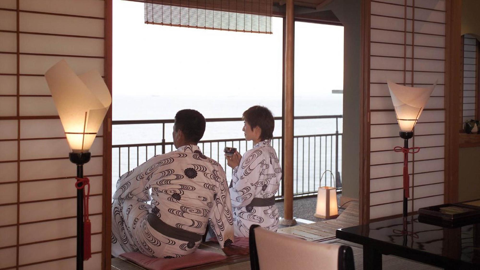Shuku Kaifuu Hotell Minamichita Exteriör bild