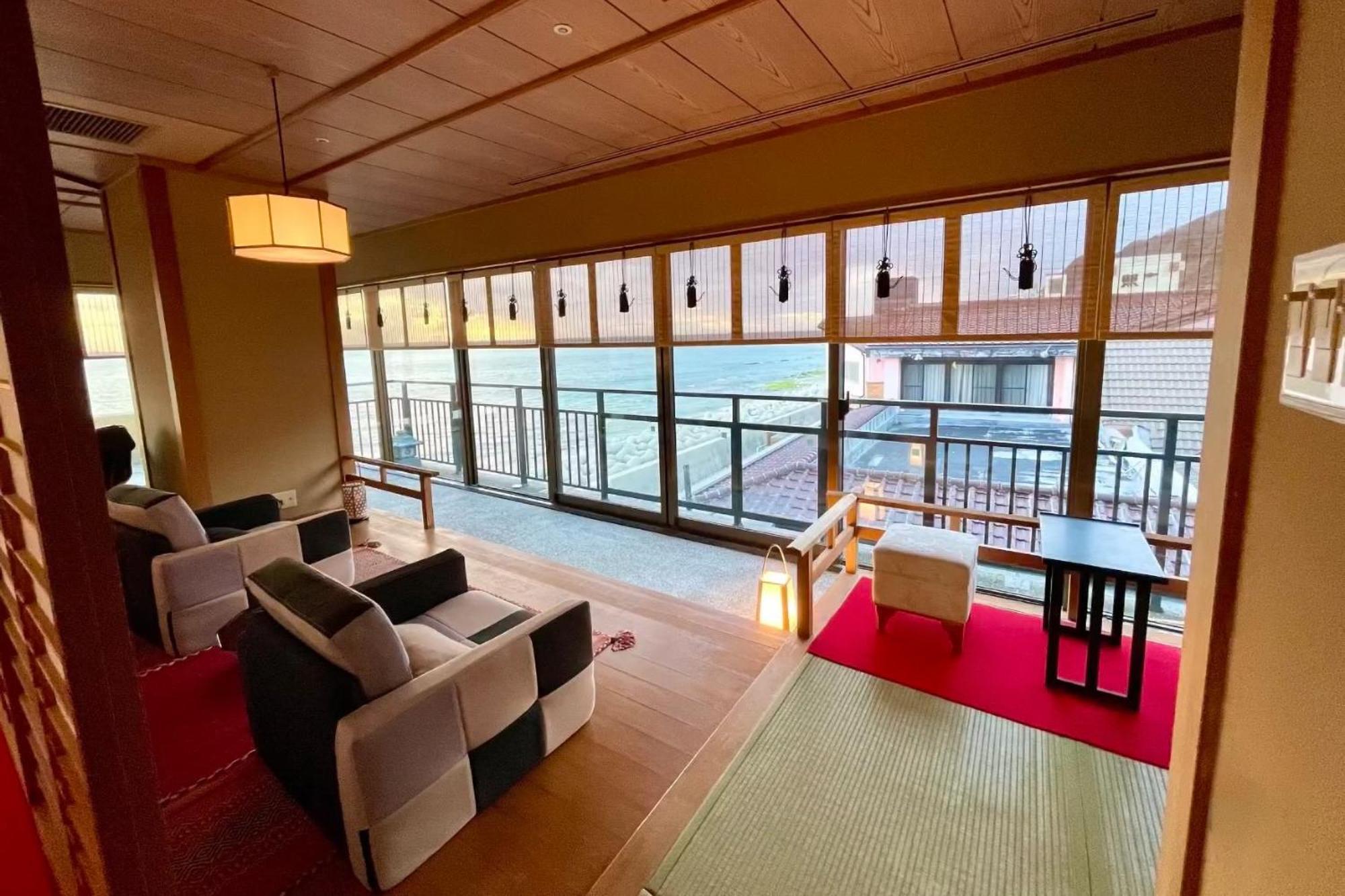 Shuku Kaifuu Hotell Minamichita Exteriör bild